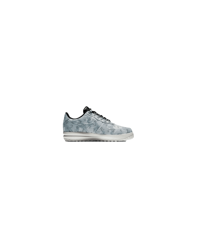 Nike Lunar Force 1 Duckboot Low in Wolf Grey color