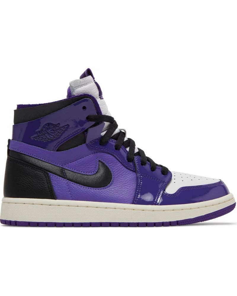 Image de la chaussure Air Jordan 1 Zoom Comfort 'Court Purple Patent'