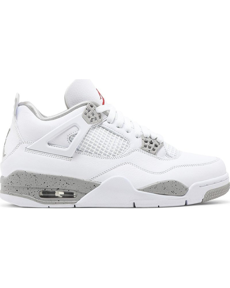 Image de la chaussure Air Jordan 4 Retro 'White Oreo'